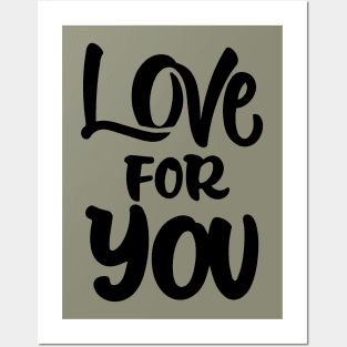 Love for you Posters and Art